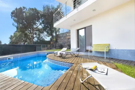 Santi, Villa sur la Costa Brava avec Piscine & Vue Mer - Photo 5