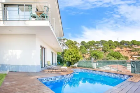 Santi, Villa sur la Costa Brava avec Piscine & Vue Mer - Photo 6