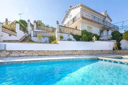 Teresas, Villa à Lloret de Mar avec Piscine et Vue Mer - Photo 8