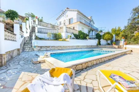 Teresas, Villa à Lloret de Mar avec Piscine et Vue Mer - Photo 9