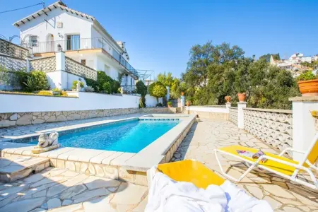 Teresas, Villa à Lloret de Mar avec Piscine et Vue Mer - Photo 10