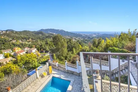 Teresas, Villa à Lloret de Mar avec Piscine et Vue Mer - Photo 11