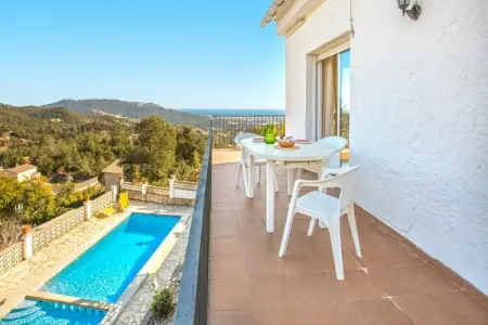 Teresas, Villa à Lloret de Mar avec Piscine et Vue Mer - Photo 20