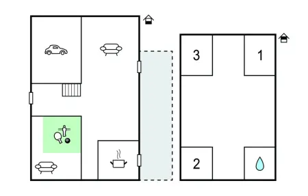 Au pied de la butte, Maison 6 personnes à Oxelaëre - Photo 28