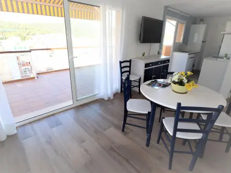 Appartement avec terrasse près de la plage pour 4 pers. à San Felíu de Guíxols - Photo 10