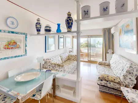 Studio climatisé avec vue mer et terrasse à Menton - Photo 2