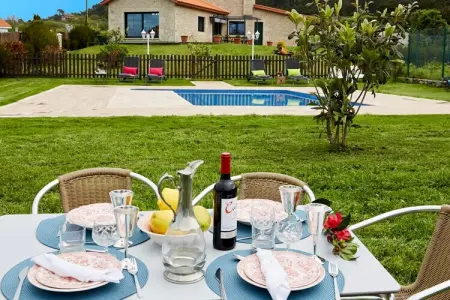 Villa Carolina - Luxury Singular, Villa à Espiñeirido avec Piscine et Vue Mer - Photo 39