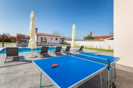 Villa Berg II - Pool, Game Room, Trampoline, Joli bungalow familial avec piscine privée - Photo 45