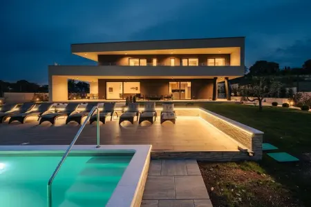 Villa de la Vie with Heated Swimming Pool, Appartement d'été relaxant à Drenje - Photo 14