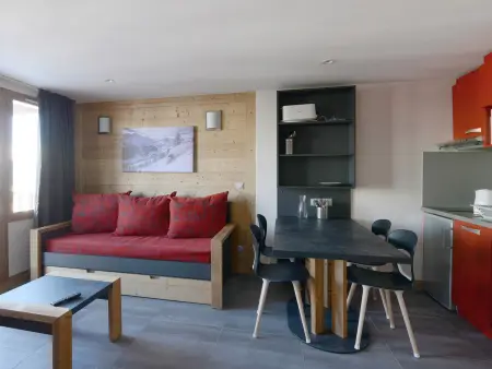 Appartement rénové 2 pièces, proche pistes, balcon, animaux admis - Photo 6