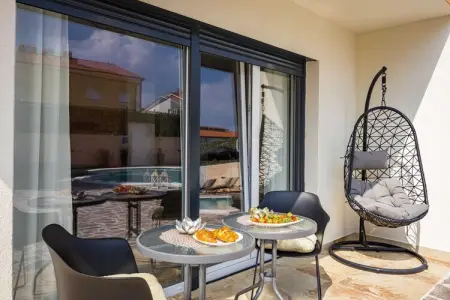 Villa Nur Amela with Pool, Jacuzzi, Darts, Villa de luxe à Pula avec piscine et jacuzzi - Photo 35