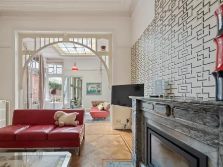 La Maison Bleue Ronse, Belle maison de vacances au centre de Ronse - Photo 16