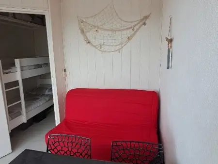 Studio cabine climatisé, piscine, parking, animaux admis, 350m plage - Photo 13