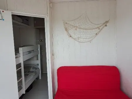Studio cabine climatisé, piscine, parking, animaux admis, 350m plage - Photo 17