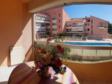 Studio Cabine avec Piscine à 200m Plage - 4 Couchages, Parking Privatif, Argelès-sur-Mer - Photo 2
