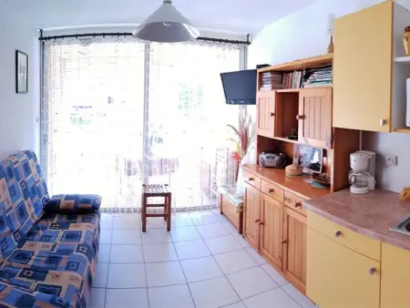 Studio Cabine avec Piscine à 200m Plage - 4 Couchages, Parking Privatif, Argelès-sur-Mer - Photo 4