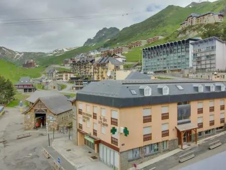 Studio cabine 5 pers, balcon, La Mongie, proche pistes - Photo 8