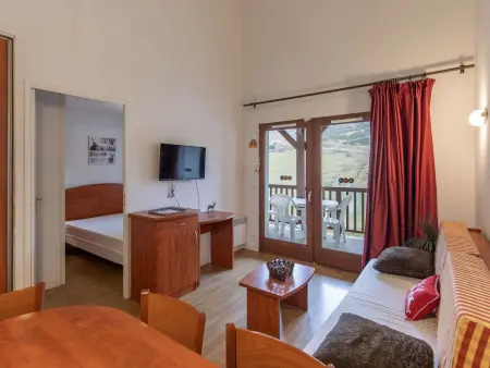 Charmant Duplex T3 avec Terrasse, Piscine, Salle de Fitness et Parking à La Mongie - Photo 1