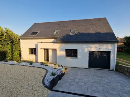 Maison moderne pour 8 pers. à 600m de la plage avec grand jardin - Photo 9