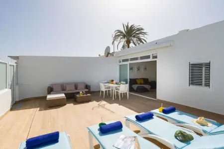 SEASIDE HOME PLAYA DEL INGLES, Bungalow à Maspalomas proche Golf & Plage - Photo 5