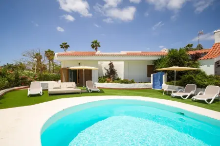Casa Gran Canaria, Chalet à Maspalomas avec piscine chauffée - Photo 5