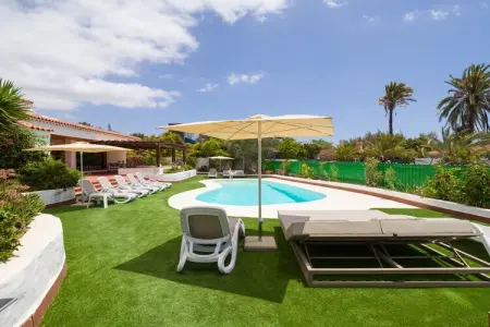 Casa Gran Canaria, Chalet à Maspalomas avec piscine chauffée - Photo 8