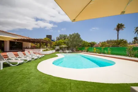 Casa Gran Canaria, Chalet à Maspalomas avec piscine chauffée - Photo 13
