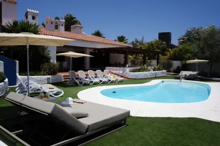 Casa Gran Canaria, Chalet à Maspalomas avec piscine chauffée - Photo 40