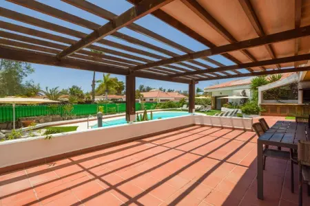 Casa Gran Canaria, Chalet à Maspalomas avec piscine chauffée - Photo 50