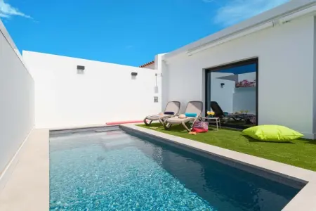 Casa Bali, Chalet à Maspalomas avec piscine chauffée - Photo 8