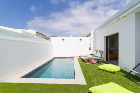 Casa Bali, Chalet à Maspalomas avec piscine chauffée - Photo 14