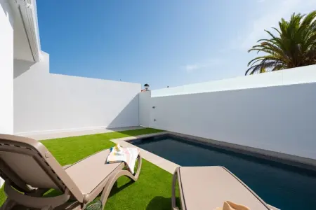 Casa Bali, Chalet à Maspalomas avec piscine chauffée - Photo 18