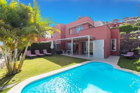 Vista Golf 28, Villa à Maspalomas avec piscine chauffée - Photo 5