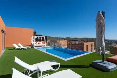 Isla, Chalet à Maspalomas avec piscine chauffée - Photo 23