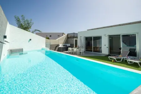 CASA JOVIANO, Villa à Maspalomas avec piscine chauffée - Photo 6