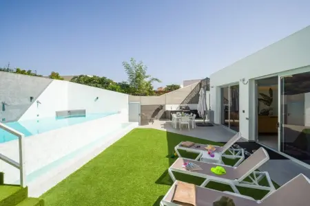 CASA JOVIANO, Villa à Maspalomas avec piscine chauffée - Photo 31