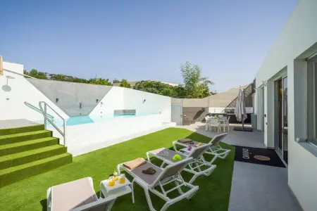 CASA JOVIANO, Villa à Maspalomas avec piscine chauffée - Photo 33