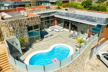 V11, Villa à Anfi Tauro près de Plage & Golf - Photo 33