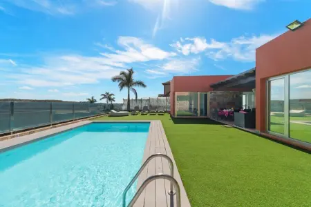 Casa GT, Chalet à Maspalomas avec piscine chauffée - Photo 11