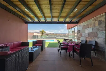 Casa GT, Chalet à Maspalomas avec piscine chauffée - Photo 19
