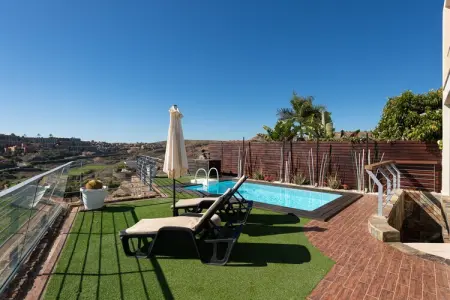 Golfers 1, Villa à San Bartolomé avec piscine chauffée - Photo 10