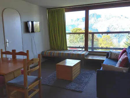 Appartement 2 pièces pour 6 à Arc 1600, proche piste, animaux admis - Photo 1