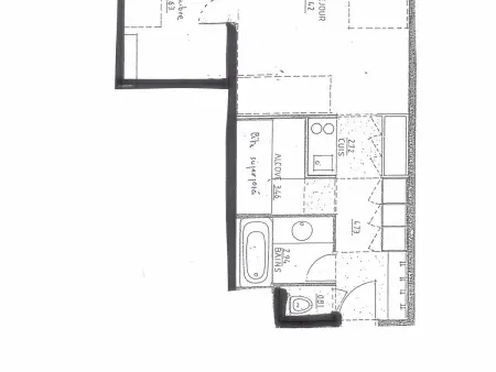 Appartement 2 pièces pour 6 à Arc 1600, proche piste, animaux admis - Photo 15