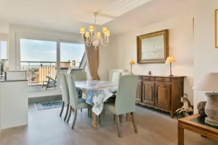Residence Beauvallon-72, Duplex à Knokke-Heist avec Vue sur Mer - Photo 1