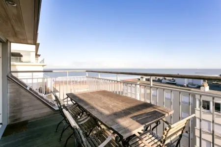 Residence Beauvallon-72, Duplex à Knokke-Heist avec Vue sur Mer - Photo 4