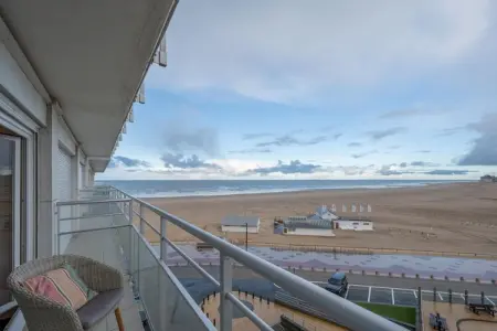 Residentie Alto De Mar-43, Studio à Duinbergen avec Vue sur Mer - Photo 2