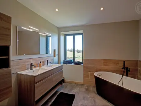 Gîte charme 12/14 pers avec piscine et jeux à Saint-Priest-la-Prugne - Photo 21