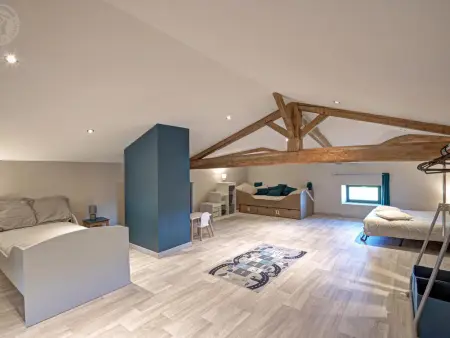 Gîte charme 12/14 pers avec piscine et jeux à Saint-Priest-la-Prugne - Photo 27