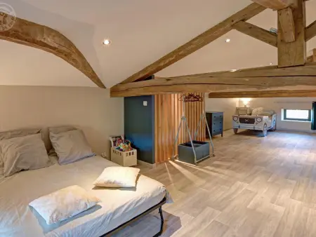 Gîte charme 12/14 pers avec piscine et jeux à Saint-Priest-la-Prugne - Photo 29