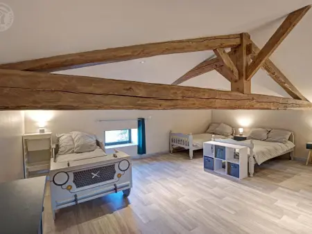 Gîte charme 12/14 pers avec piscine et jeux à Saint-Priest-la-Prugne - Photo 30